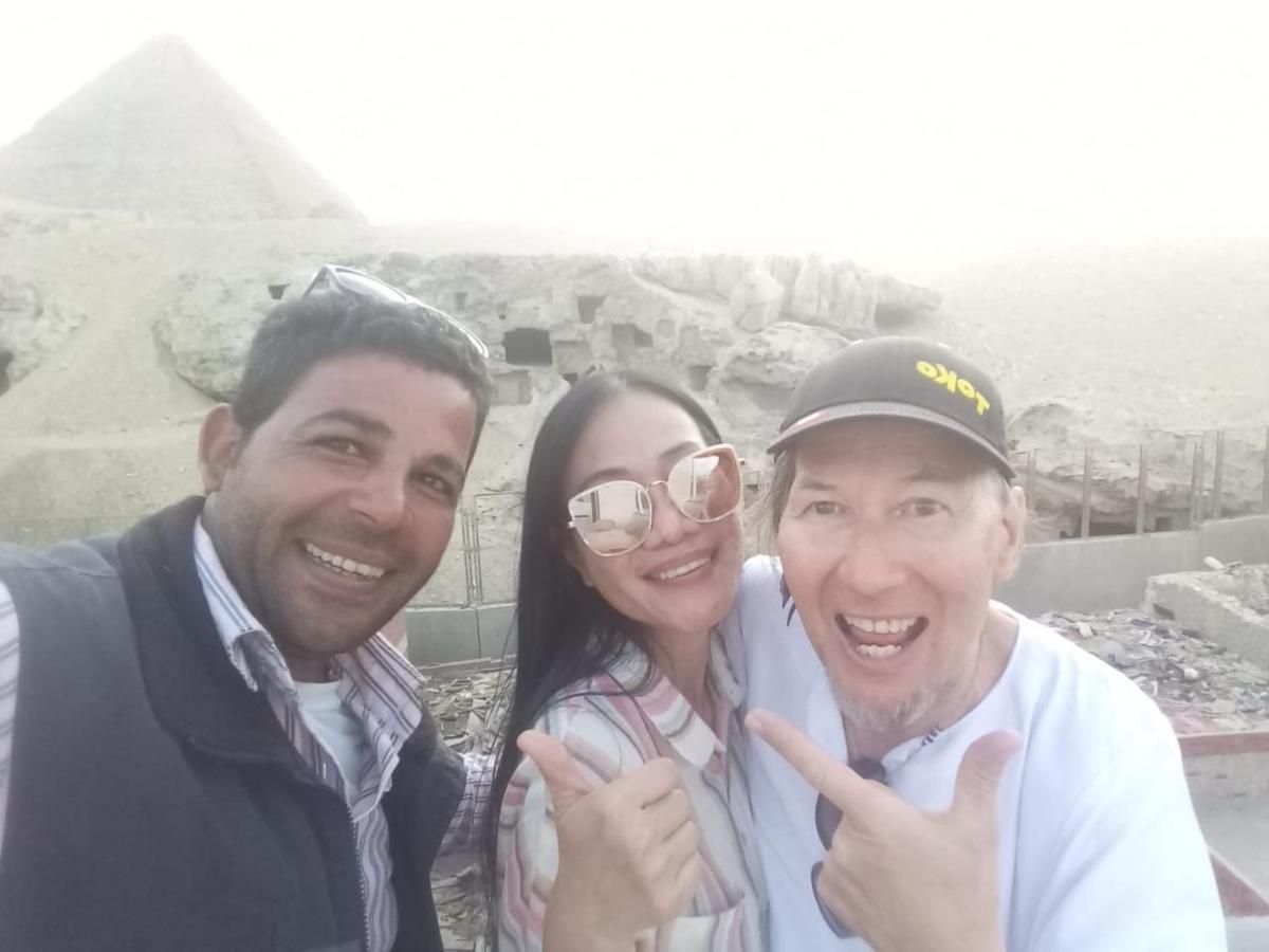 Toman Pyramids Hotel Kafret el-Gabal Exterior foto